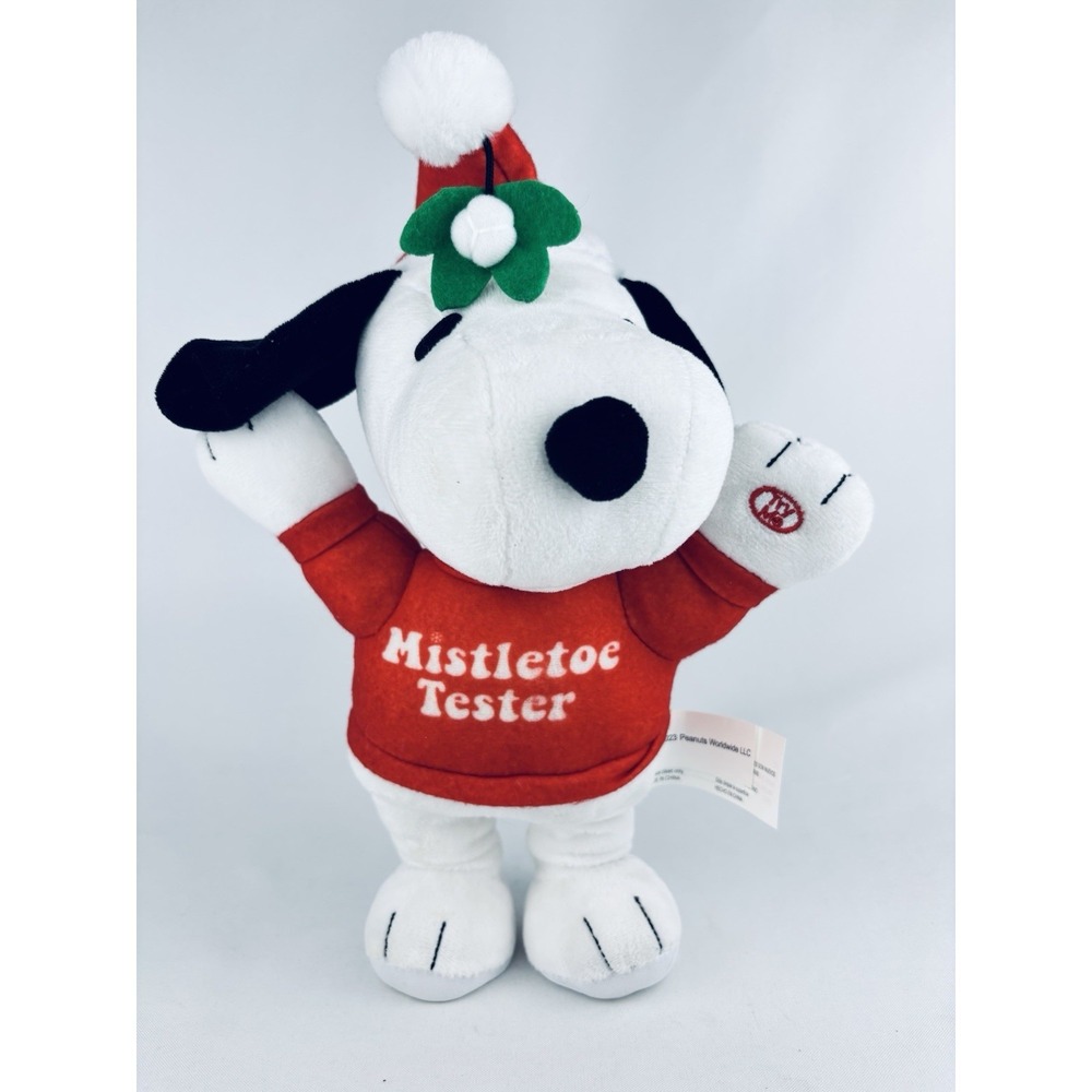 Peanuts Snoopy Animated‎ Christmas " MISTLETOE TESTER " Works! Video!